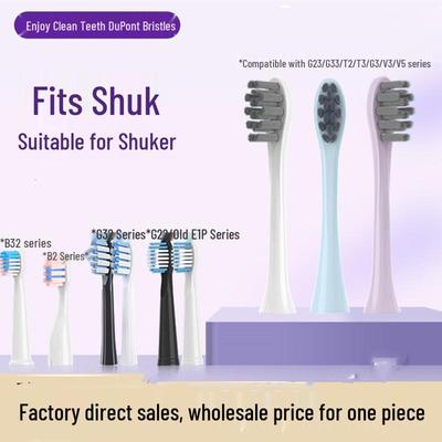 Têtes de Rechange Compatibles pour Brosse à Dents Électrique Sakypro Shuke G22/G23/G33/G32/T2/T3