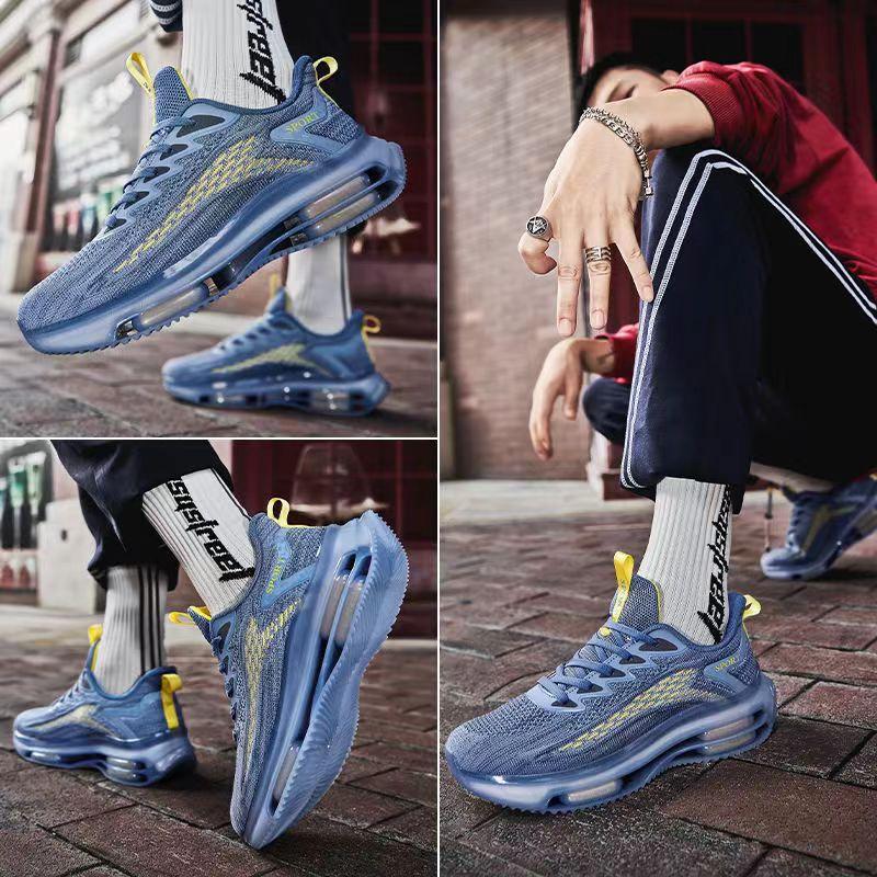 Breathable Running Shoes Couple Comfortable Non-slip Casual Shoes Men/women Fashion Air Cushion Sneakers