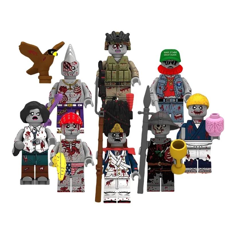 

Хэллоуин Серия Зомби Сборные игрушки-фигурки зомби