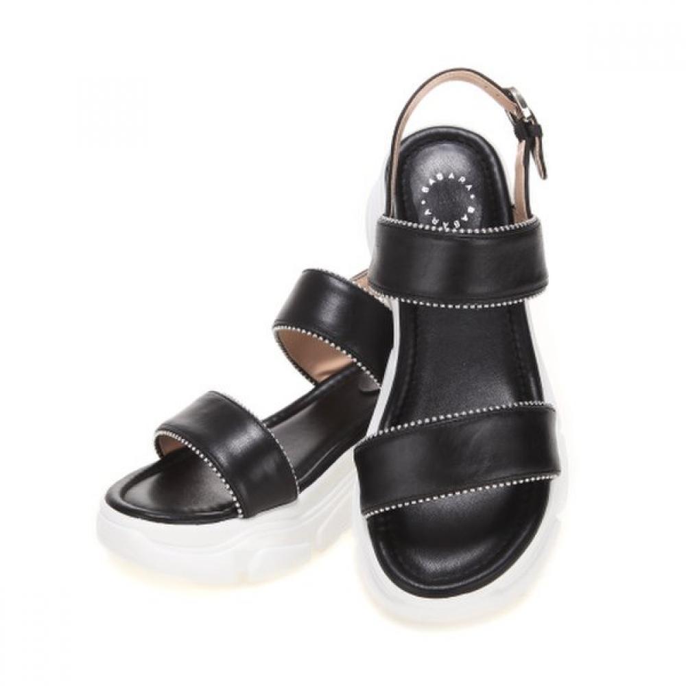 Barbara Sandal Bzd404 Bk 245mm