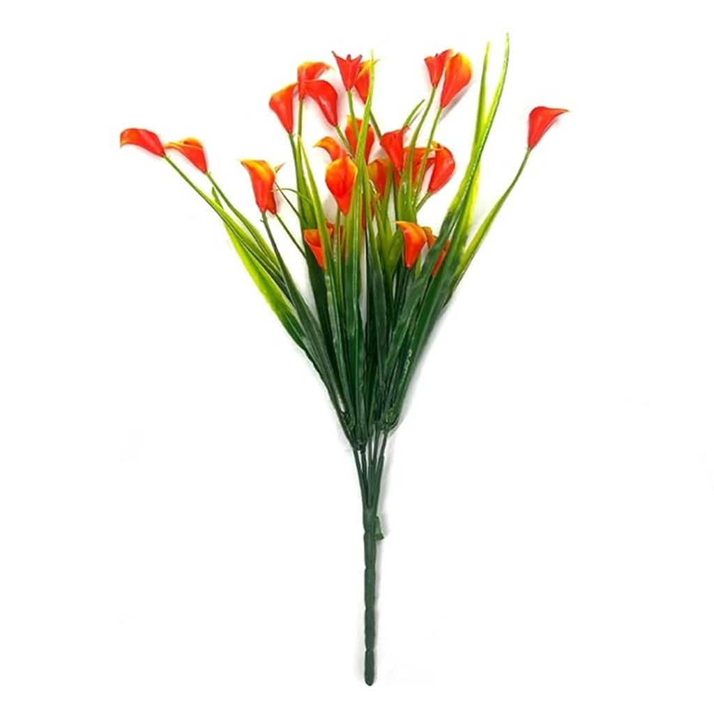 Künstliche Tulpen, leuchtende gemischte Farben – realistische Plastikblumen für die Innen- und Außendekoration, ideal für die Dekoration von Zuhause, der Veranda und dem Friedhof