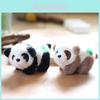 Adorable Cute Panda Plush Toy Keychain With Soft Short Plush Material And Pp Cotton