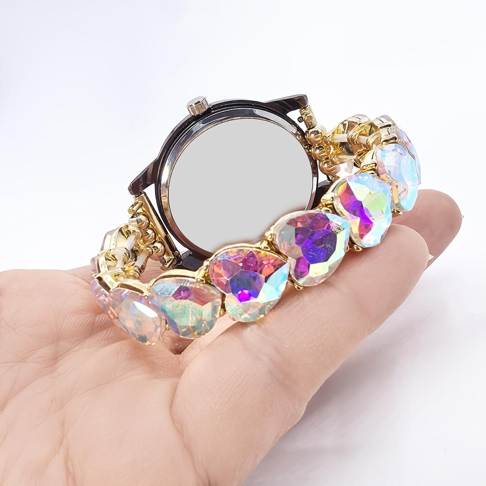 Cinturino Smartwatch Cuore di Cristallo Diamante per Apple e Samsung (38-49mm, 20/22mm)