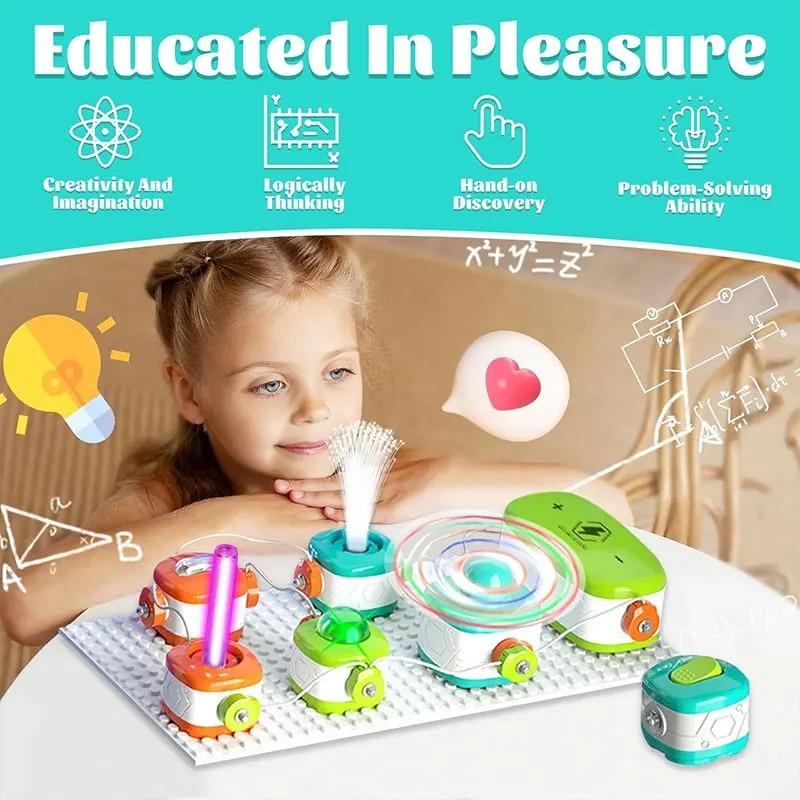 Garsonal® Kids Circuit Learning Kit, 32 Science Experiments, Educational DIY Creative Toy for Children Ages 6+