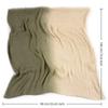 Color Matching Thin Fabric Cotton Scarf Simple Elegant Two-Color Scarf Lightweight Vintage Soft Wrap Cold Protection