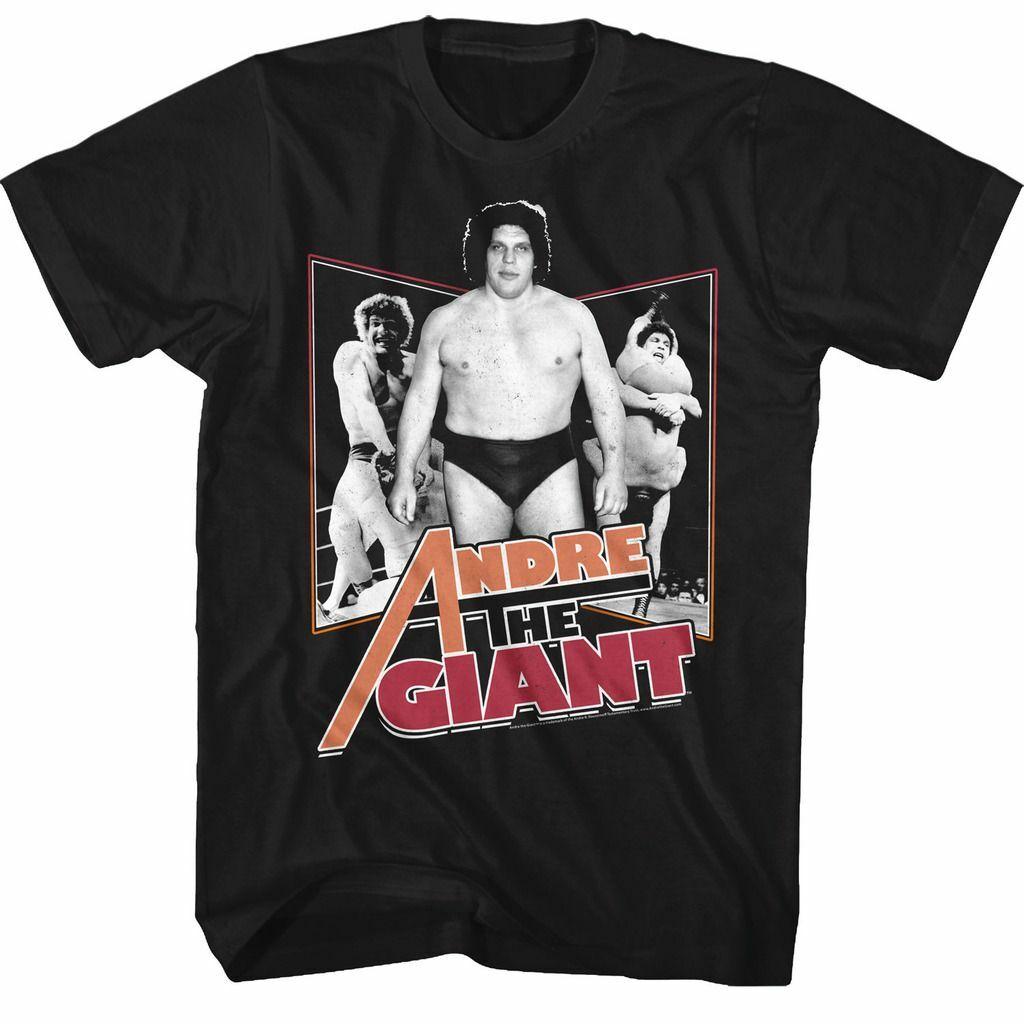 

Andre The Giant Classic Andre Black T-Shirt Mens Womens Tees Top S