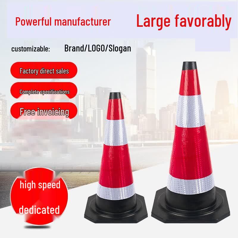 Rubber Reflective Traffic Safety Cone