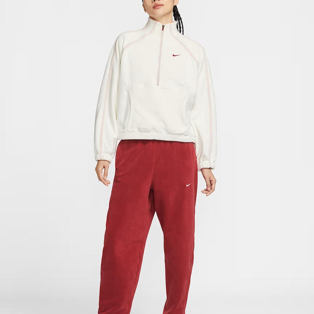 Nike CNY Sweatshirts Women's Jade White Half Turtleneck Moderate Regular IQ3836-133