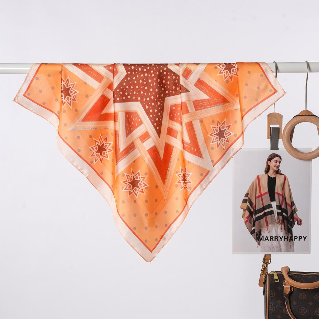 Women S 70cm Square Scarf Fashion Neckwear For Shirt Matching Mom Gift