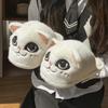 New Cute Cartoon Elf Cat Slippers Winter Indoor Home Velvet Warm Non-slip Fluffy Cotton Slippers