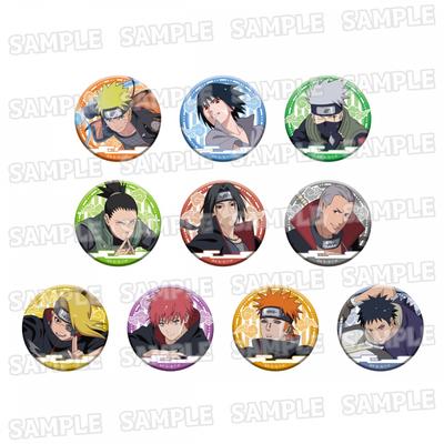 Naruto Tv Anime Naruto Shippuden  Original Can Badge Collection [training Ver.]  1box  10pcs 