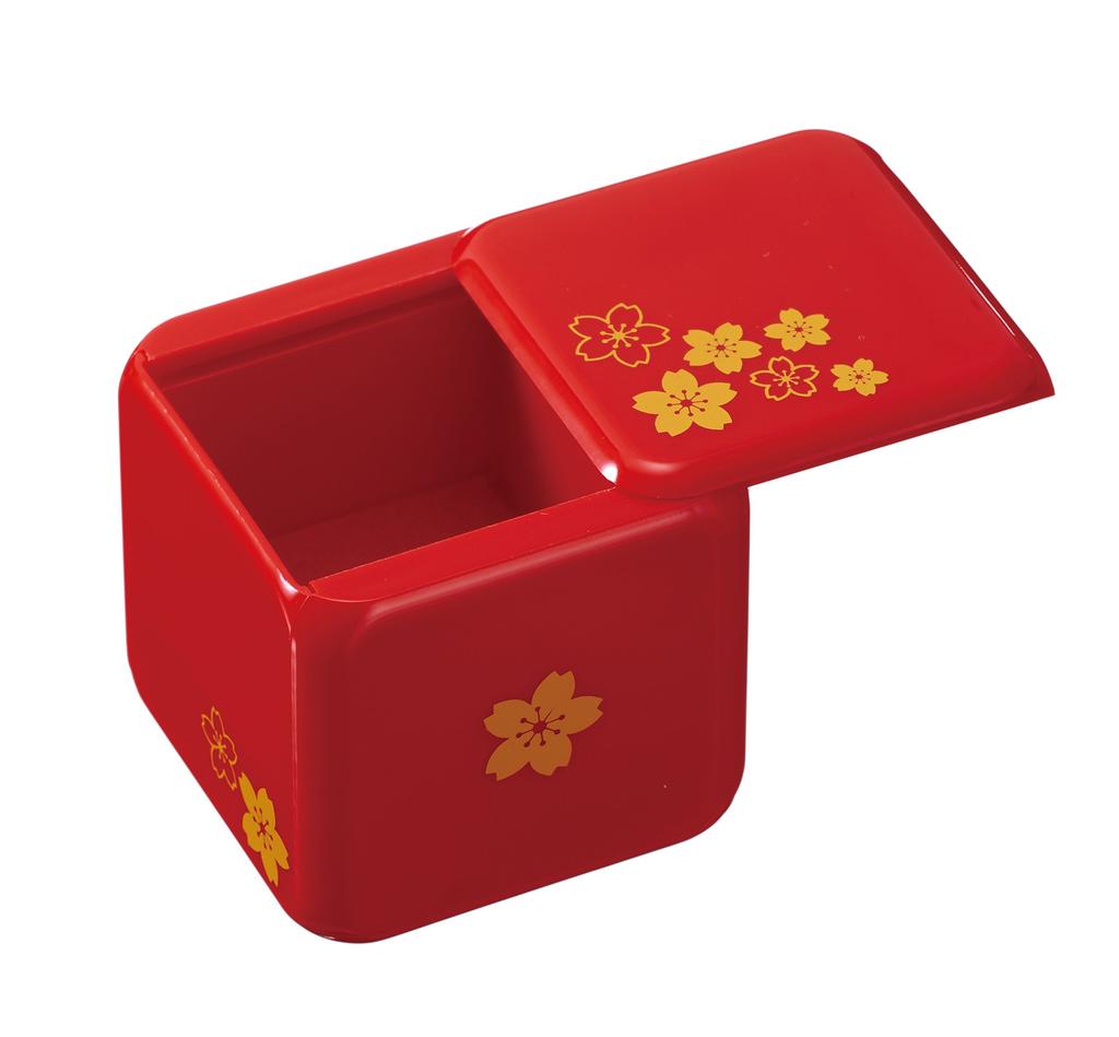 Hanayama Karakuri Lackierte Rote Schachtel,