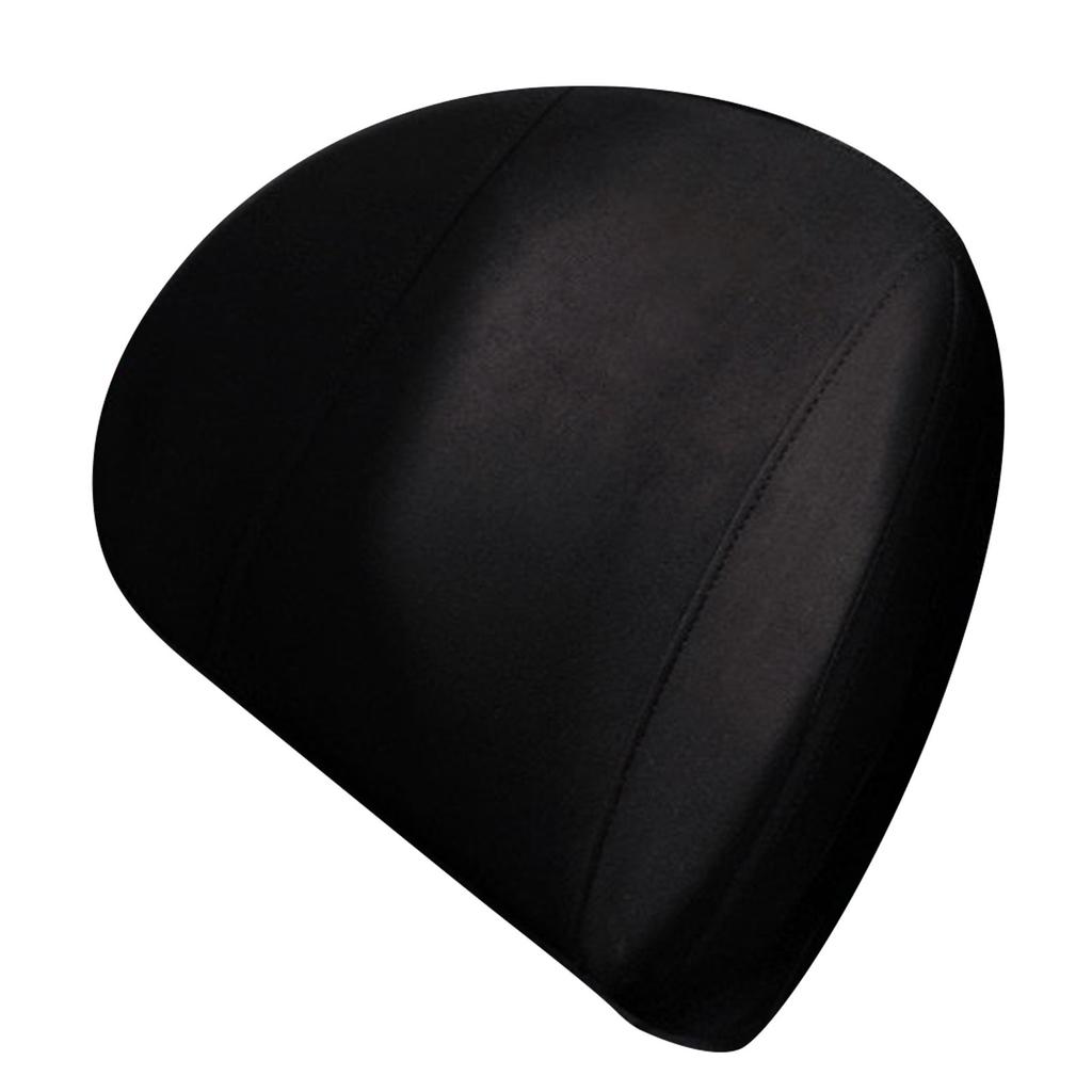 Car Lumbar Pillow Seat Memory Foam Lumbar Support Pillow Back Pain Relief Breathable Lower Back Pillow Black Lumbar