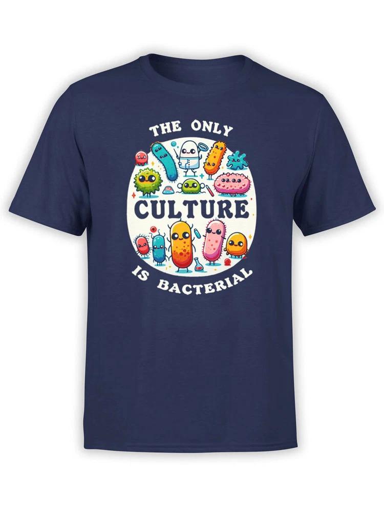 Science Tshirt Collection Bacterial Culture Tshirt Unisex S