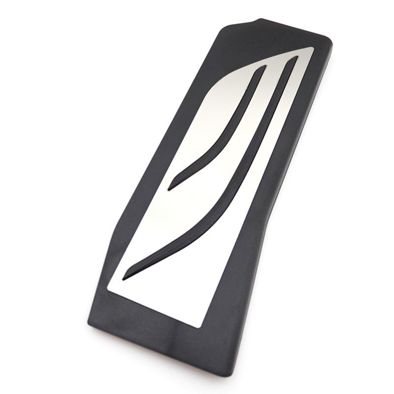 Anti-Slip Car Pedal Set for BMW 5 Series (2018-2020) - Accelerator, Brake & Rest Area Decor.