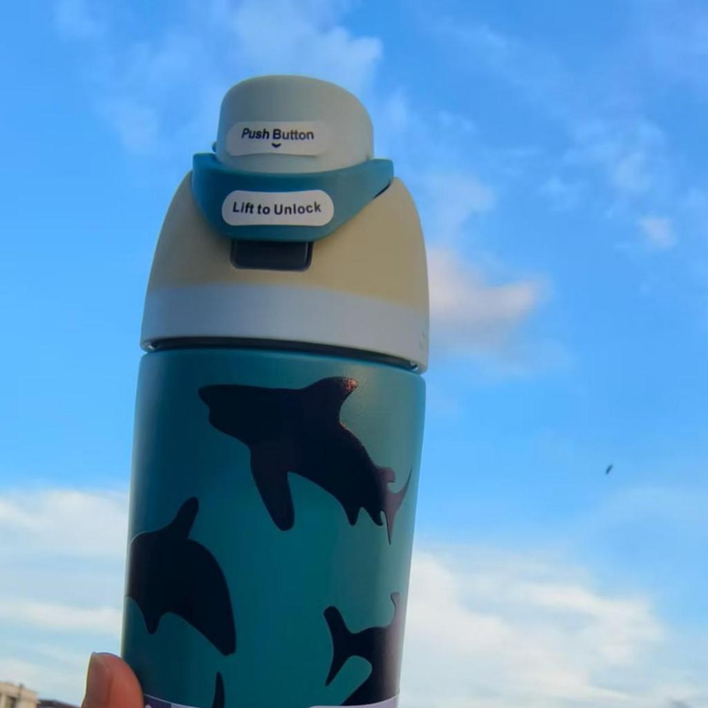 Owala isolierte Fitnessflasche: Heiß-/Kalt-Trinkbecher für Outdoor-Sport & Auto