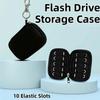 Waterproof Flash Drives Organizer Dustproof Flash Drive Storage Case  Data Storage