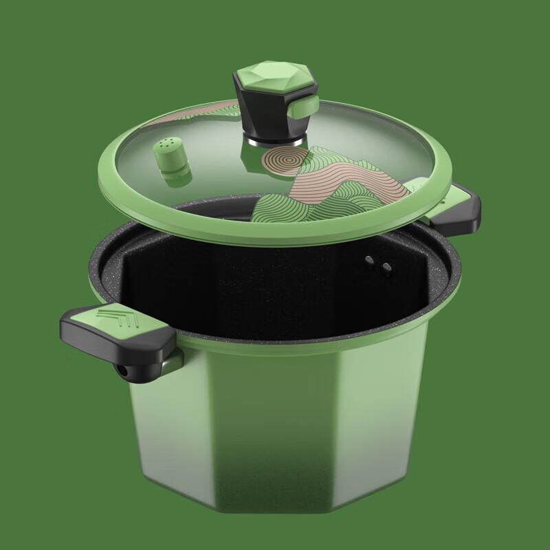 DStt Jiangshan Yunqi Octagonal Micro Pressure Pot