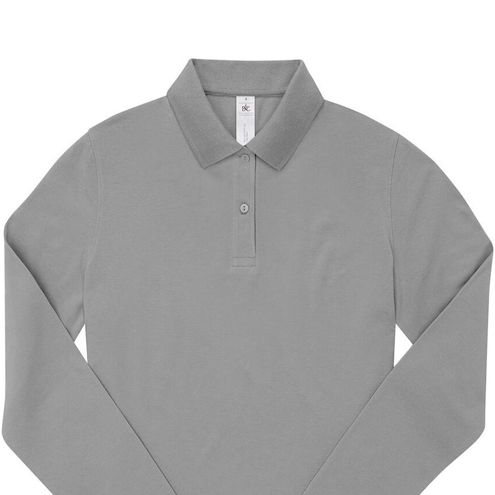 B&C Womens/Ladies My Polo 180 Long-Sleeved Shirt