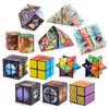 3D Cross-Border Starry Sky Magic Cube: Variational and Infinite Decompression Two-in-One
