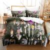 WIND BREAKER 2 Anime Style 3PCS Bedding Set Cozy Microfiber Bedding Kit Durable Design for Single Double Bed Room