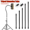 New Metal Monopod Metal Tube Rod Flexible With 1/4inch Screw Selfie Stick Stands Lightweight Tripod Extension Arm SLR Cameras 7