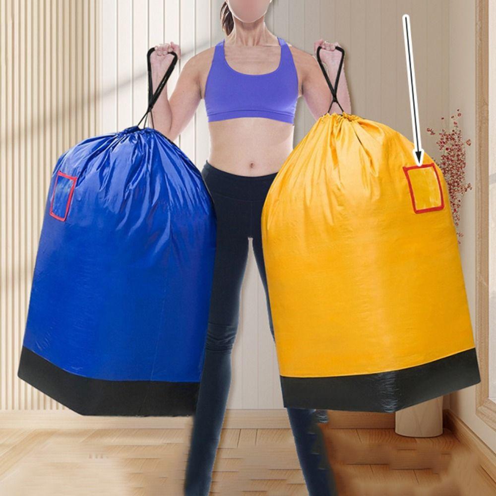 Large Capacity Logistics Transfer Bag Plastic House-moving Quilt Storage Bag  For Home