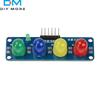 DC 3.3-5V ST009 Four Position LED Module Signal Light Red Yellow Green LED Module Traffic Light System Light