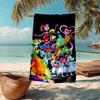 Ultra-Soft Beach Towel with Huggy Wuggy Theme,Ideal for Pool - Camping, Diving - Perfect Travel Essential, Vibrant Beach Towel.
