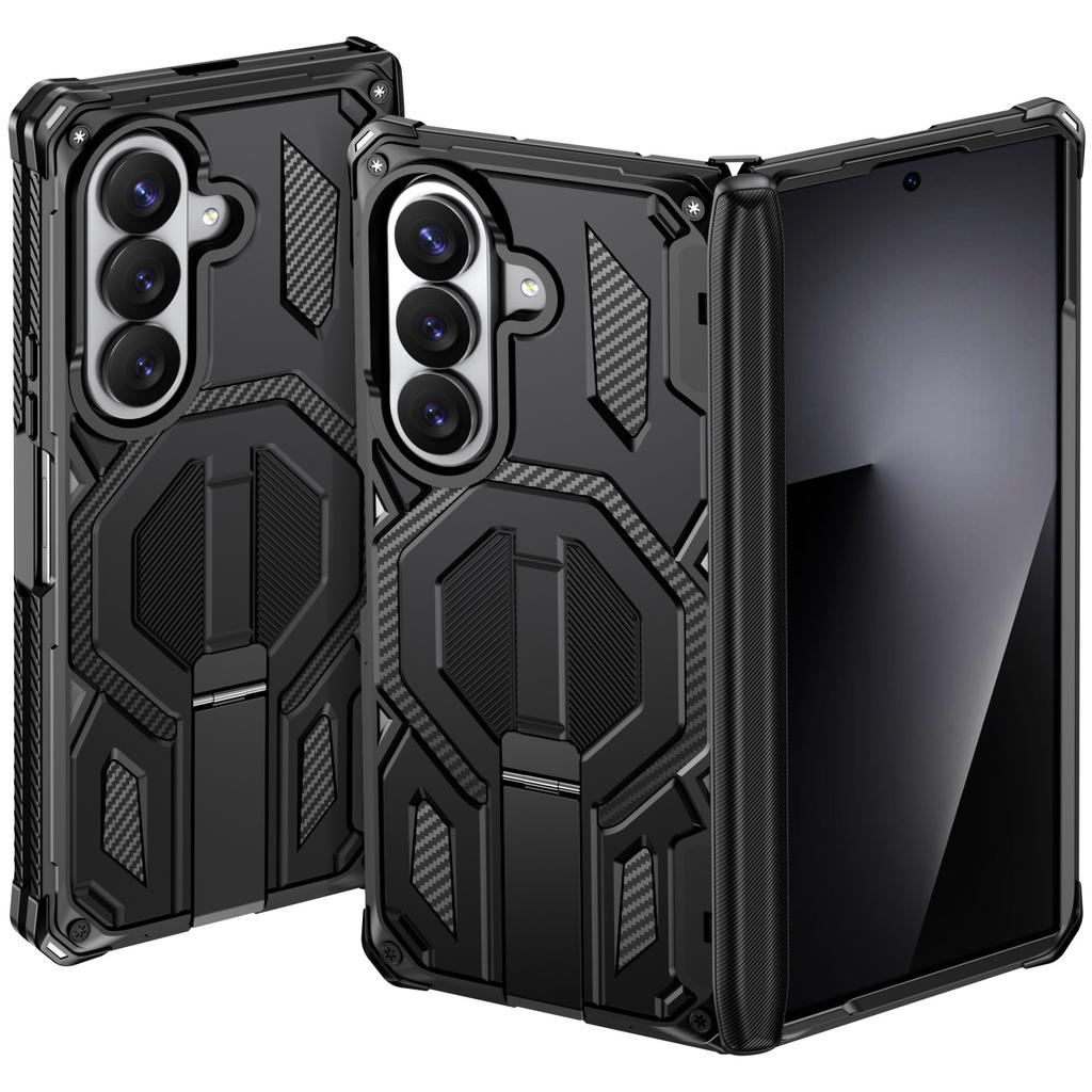 Europe, America and Other Cross-border Applicable Samsung Fold8 Mobile Phone Case, Military Grade Anti-drop Zfold7 Folding Screen Mobile Phone Protect