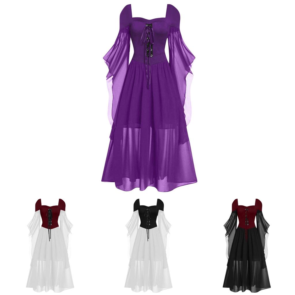 Elegant Witch A Line Maxi Dress For Women In Multiple Stylish Colors And Sizes