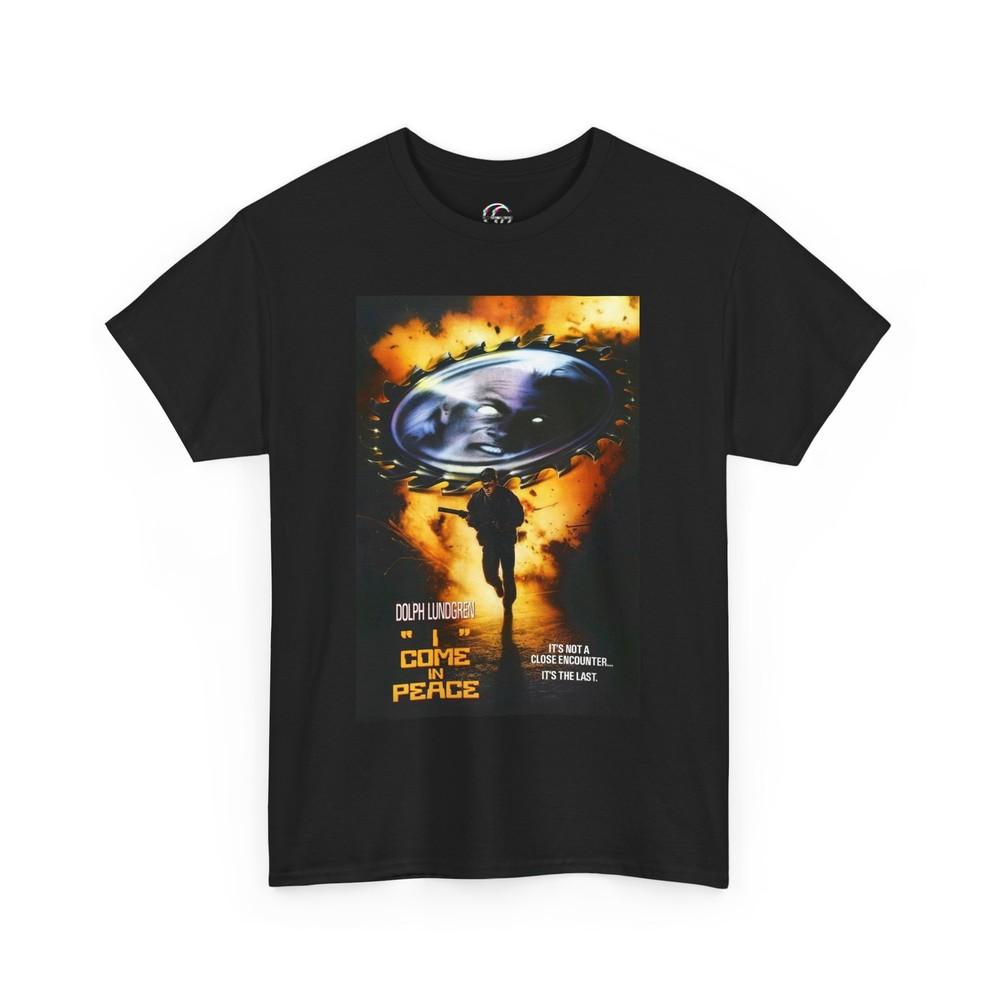 

I Come In Peace Retro Movie Poster Tee 80s SciFi Film TShirt Unisex T-Shirt S
