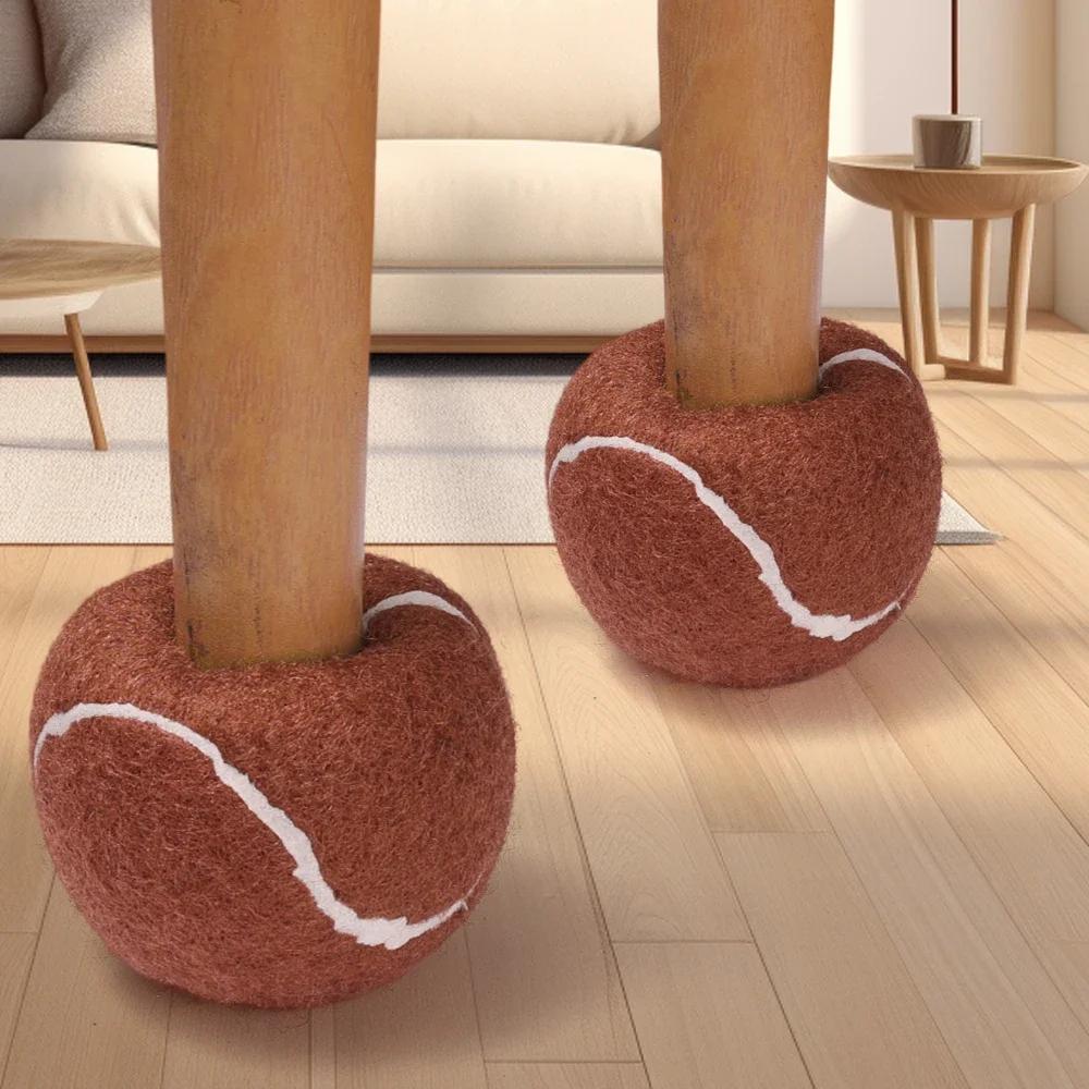 12/8/4/1PCS Tennis Balls Table Chair Leg Cover Furniture Floor Protector Cover Anti-Noise Non-slip Table Legs Sleeves Chair Cap