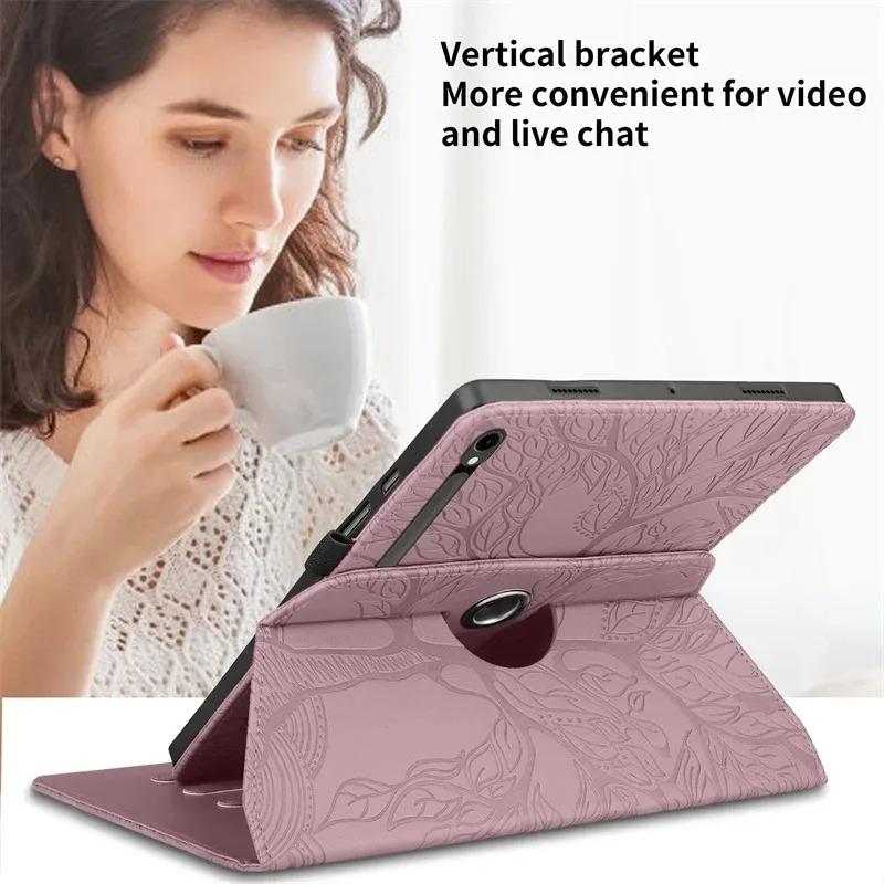 For Samsung Galaxy Tab S10 FE Plus+ Cover 13.1" Funda For Galaxy Tab S10 FE Plus 13.1 Inch Case 360 Rotating Stand Tablet Shell