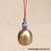 Mini Brass Wind Chimes Outdoor Door Bell Door Window Wall Hanging Bell Japanese Room Decoration Pendant Garden Decor Outdoor