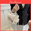 Stylish French Plaid Shoulder Bag For Women 2024 Summer Lightweight Luxurious Everyday Tote