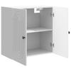 Wall Mounted Cabinet High Gloss White 59 x 31 x 60 cm Particleboard