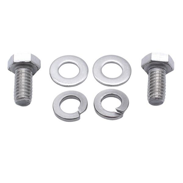 Full Silver Metal Bolt Set for SBC Engine - Compatible with Chevrolet