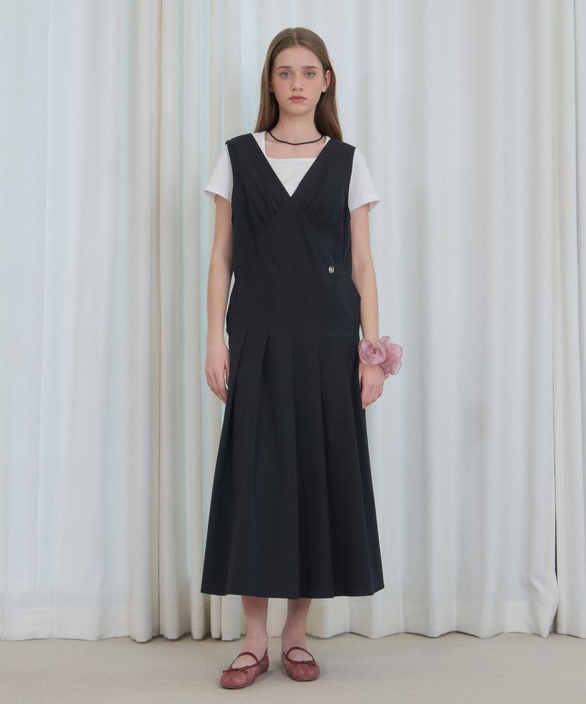 Jucy Judy Sleeveless Pleated Dress Jzop321D