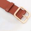 Female Ladies , with Square Buckle, Fashion Vintage Waist for Coat Dress Blouse Decorative