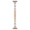 Copper Chain Strap for Apple Watch Series 10 Ultra 9 8 7 SE 6 5 4 3 2 1 46mm 49mm 45mm 44mm 42mm Butterfly Zircon Decor Watch Band
