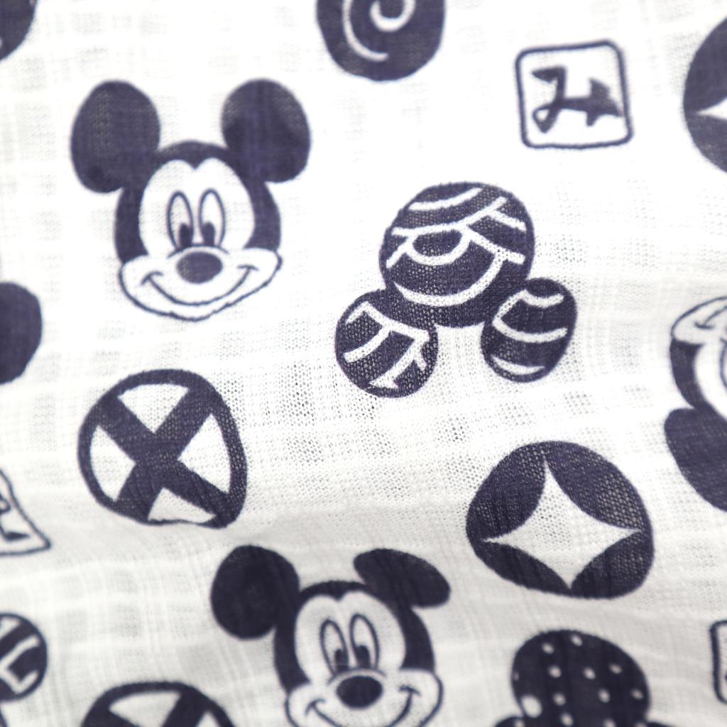 Takihyo Disney Mickey and Minnie Princess Jinbei Coverall Romper for Baby Boys and Mickey Japanese Size 70 Girls, Pattern, (Product Code 215102614)