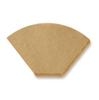 Melitta Filter Eco FSC Natural 100 Paper, 2-4 Cups, Brown, Mix, 1x2, Brown, Sheets, PE-12GBN