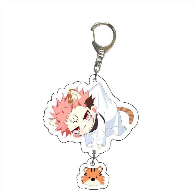 Jujutsu Kaisen Anime Keychain Satoru Gojo Yuji Itadori Megumi Fushiguro Nobara Kugisaki Backpack High Quality Gift Pendant Cosplay