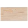 VidaXL Dessus de table 2 pcs 80x40x1,7cm rectangulaire bois pin massif, dessus de table en bois, dessus de table basse, 847414
