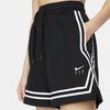 Nike Logo Striped Straight Leg Sports Shorts Women Shorts Black DH7326-010