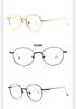 Ultra-Light Round Pure Titanium Glasses Frame with Anti-Blue Light Lenses for Men & Women