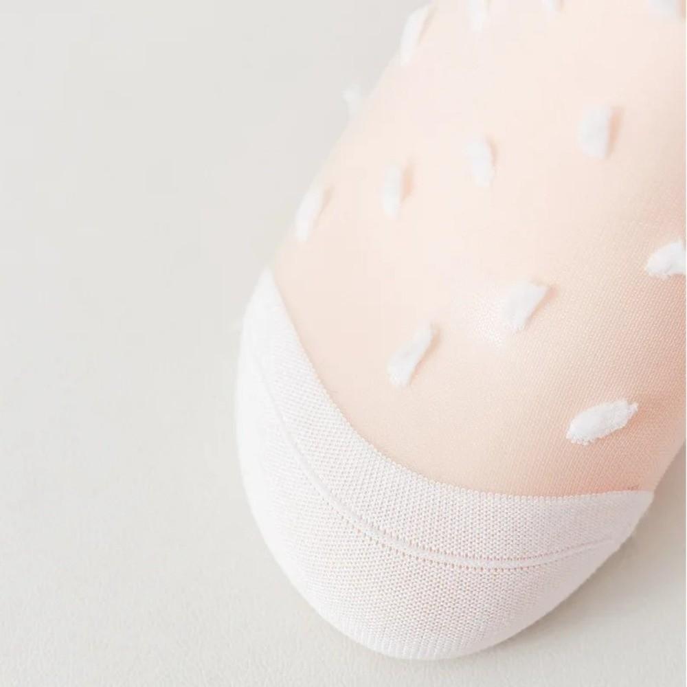 Transparente Damenstrümpfe Kristallseide Gepunktete Socken Süße Lange Socken Süße Mädchen