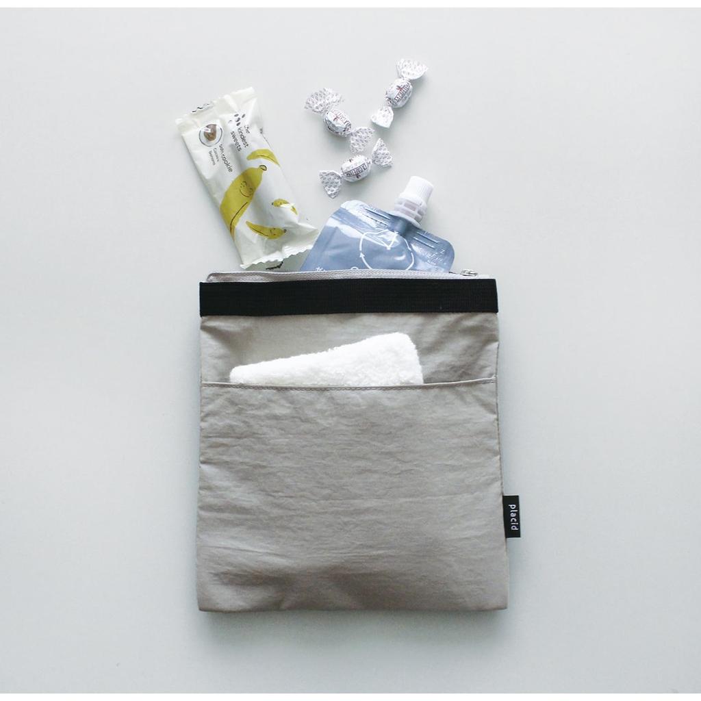 L Commune Insulated Pouch, Placido Milk Tea, LNC-1203