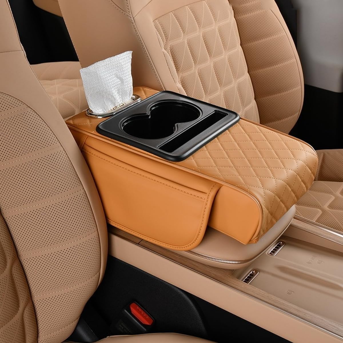 

Honda Vezel RU1 RU2 RU3 RU4 Type Car Armrest Car Armrest Cover Armrest Cushion One Size жёлтый